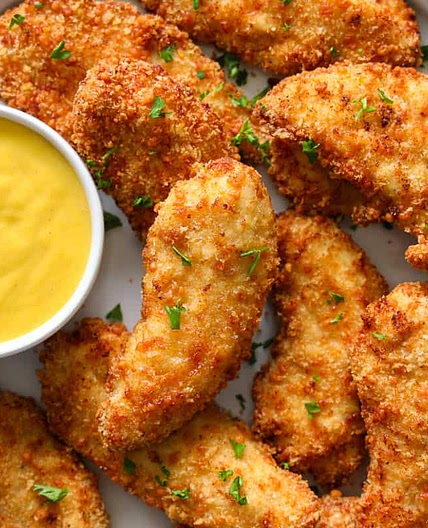 Breaded Air Fryer Chicken Tenders