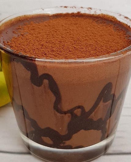 Smoothie de café com chocolate