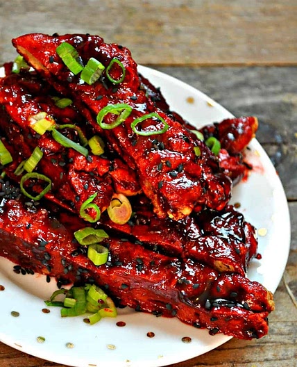 Vegan Chinese Style Ribs