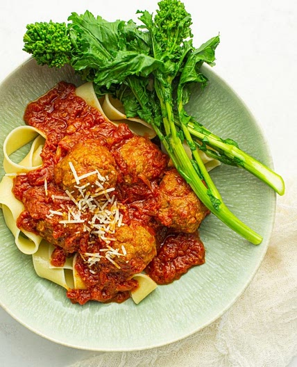 Boulettes de veau et sauce tomate (Polpette Marcovecchio)