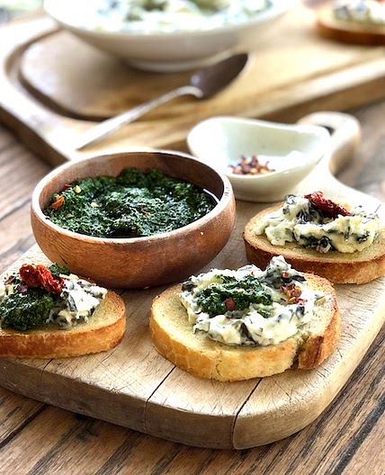 Creamy Baked Hibiscus Dip