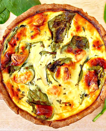 Gluten Free Goat's Cheese Pie