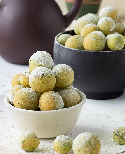 Matcha Mochi Donuts (GF)