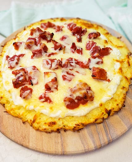 Potato-Crust Pizza