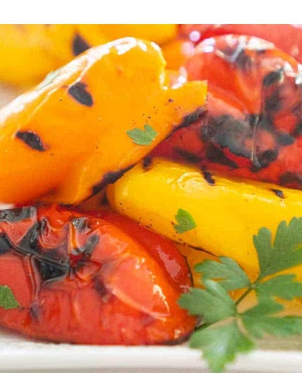 Easy Grilled Peppers