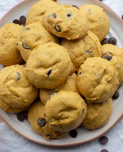 Soft Pumpkin Chocolate Chip Cookies Recipe