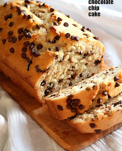Vegan Chocolate Chip Cake Recipe
