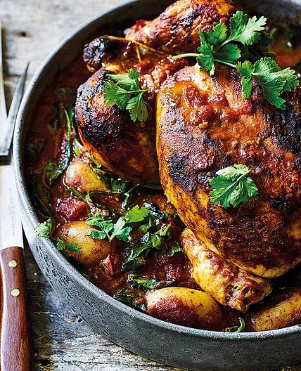 Bombay chicken one-pot roast