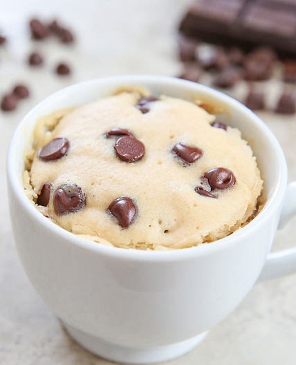 Chocolate Chip Mug Cake