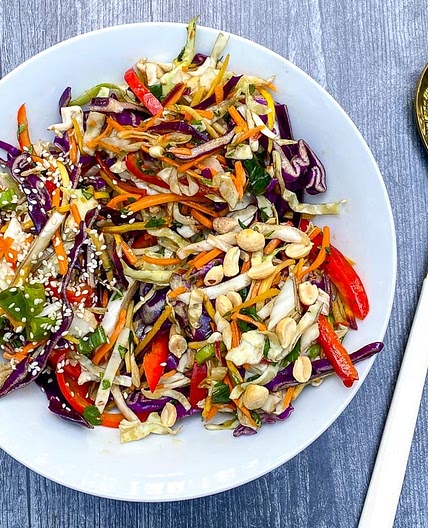 Low FODMAP Asian-Inspired Slaw