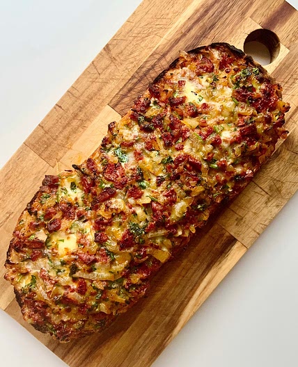 Cheesy 'Nduja Slider