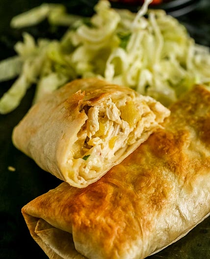 Easy 30-Minute Chicken Chimichanga Recipe