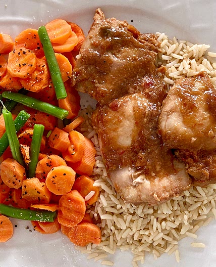 Gingery Salsa Chicken