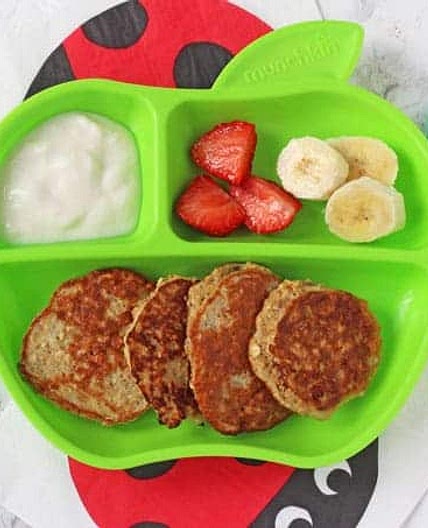 Baby Weaning Pancakes - 3 Ingredients