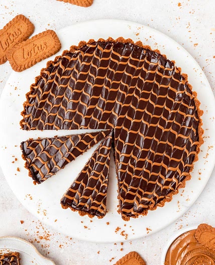 Biscoff Cookie Butter Tart