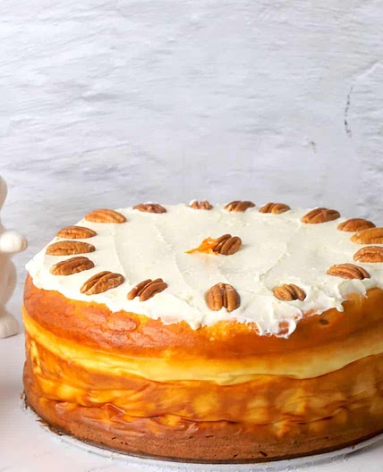 Sugar Free Carrot Cake Cheesecake (Diabetic Friendly)