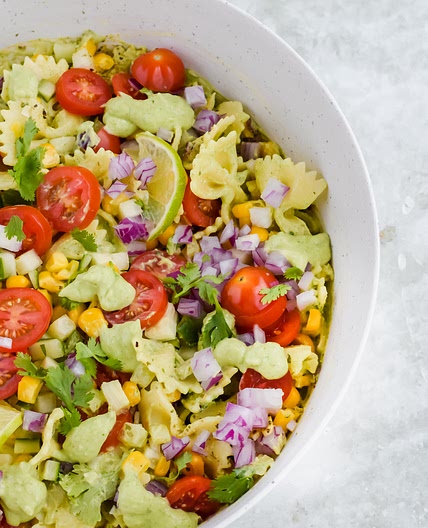 Cilantro Lime Pasta Salad Recipe