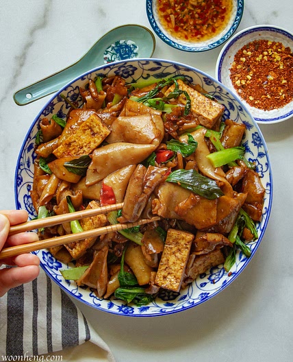 Vegan Pad Kee Mao (Drunken Noodles)