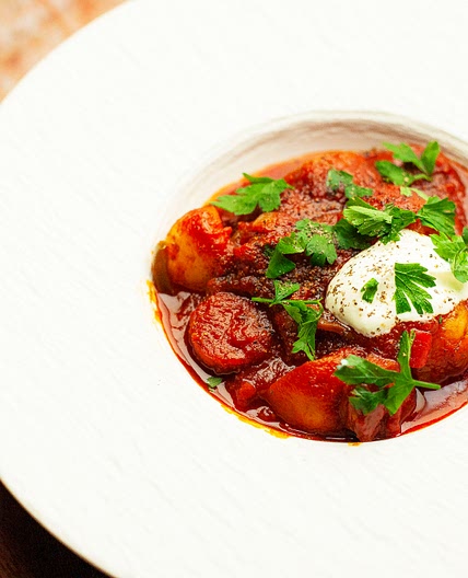 Slow Cooker Smokey Bonfire Chorizo Stew
