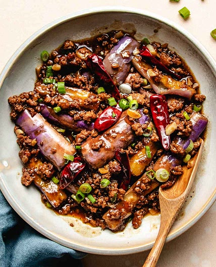 Chinese eggplant with garlic sauce recipe