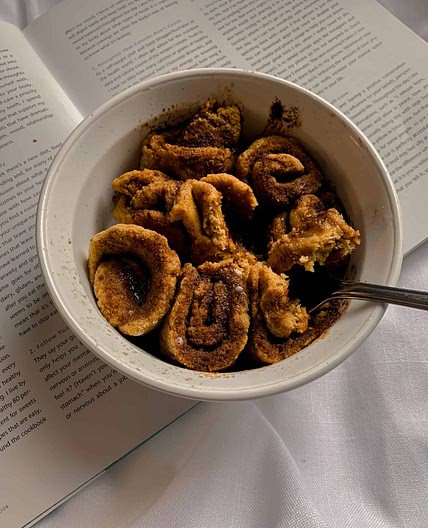 Microwave Cinnamon Rolls