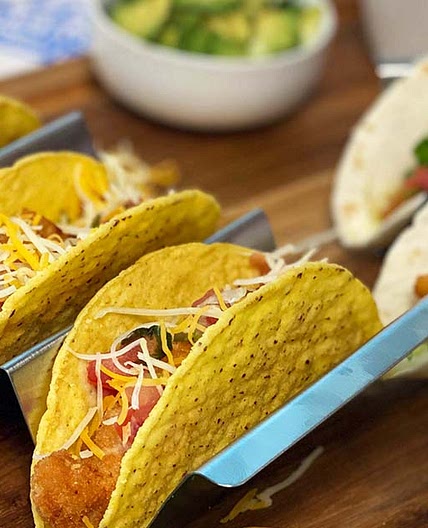 Chicken Nugget Tacos