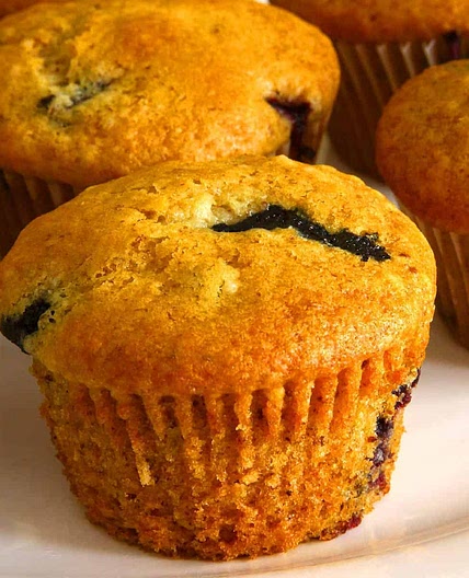 Blueberry Cream Muffins