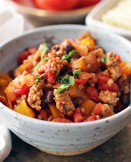 Turkey Chili For One