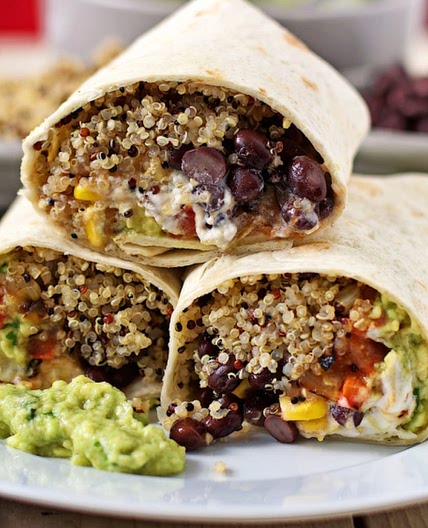 Mexican Quinoa Wraps