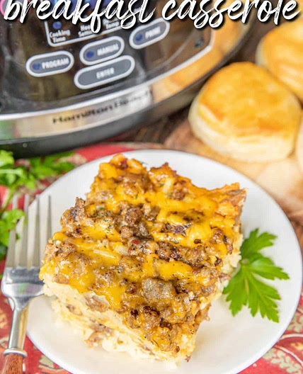 Slow Cooker Breakfast Casserole