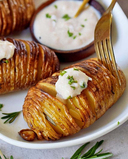 Hasselback Potatoes