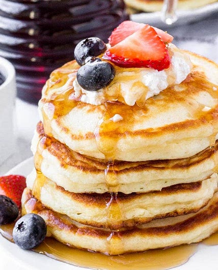 Greek Yogurt Pancakes