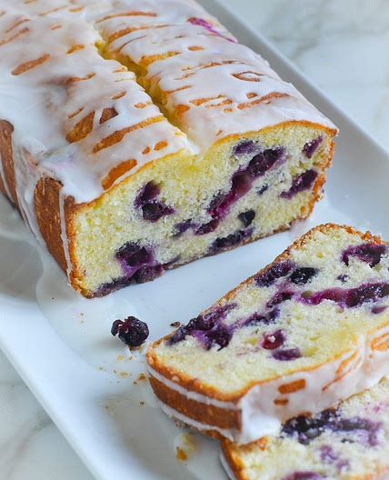 Lemon Blueberry Pound Cake