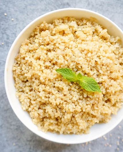 1-minute Instant Pot Quinoa (Pot-in-Pot option)
