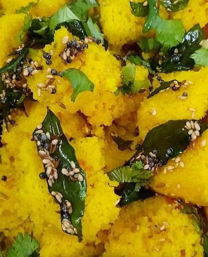 खमन ढोकला (khaman dhokla recipe in Hindi)