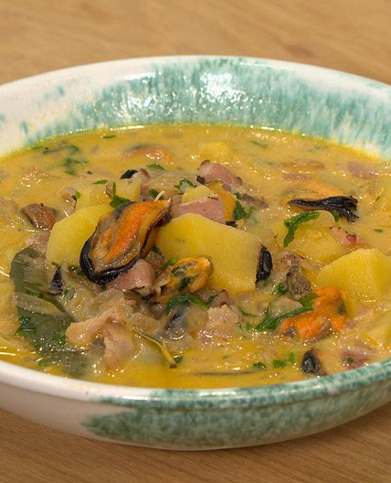 Chowder de mejillones