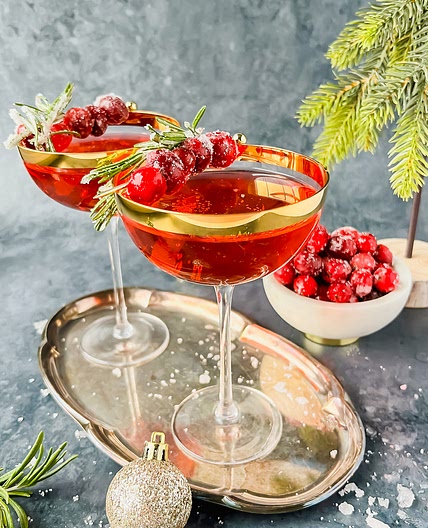 Cranberry Fizz Cocktail