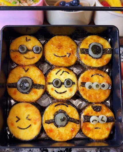 Japanese Egg Tofu (Tamago Tofu) in Teriyaki Sauce