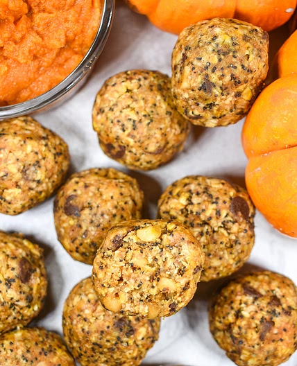 Pumpkin Oatmeal Balls