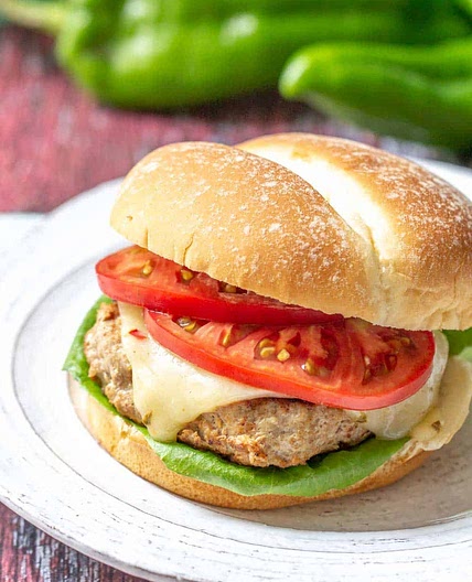Hatch Chile Turkey Burgers