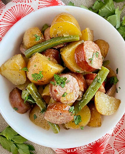 Slow Cooker Sausage and Potatoes