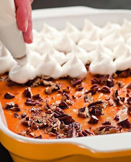 Meringue-Topped Sweet Potato Casserole
