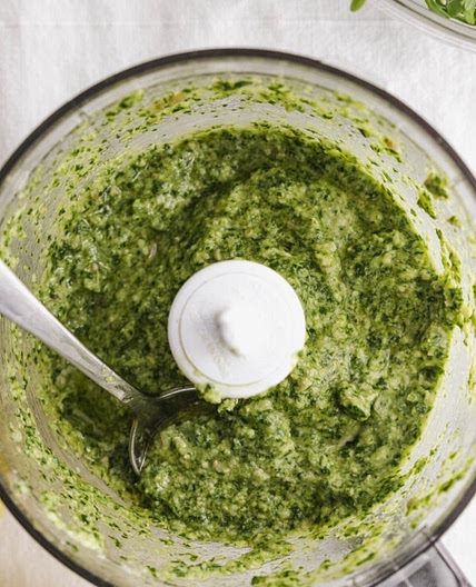 Arugula and Sunflower Seed Pesto