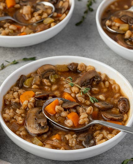 Mushroom Barley Soup