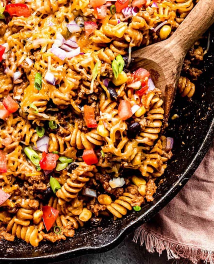 Taco Pasta Skillet