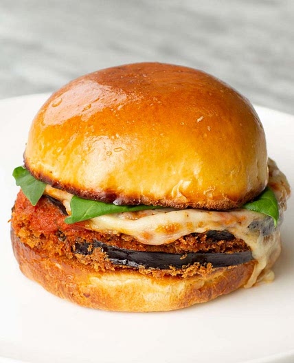 Fried Eggplant Sandwiches