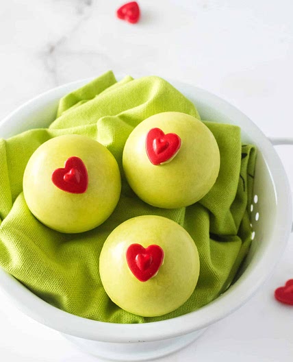 Grinch Hot Cocoa Bombs
