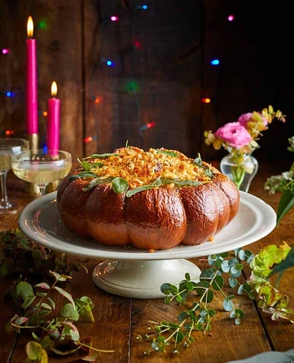 Giant stuffed squash