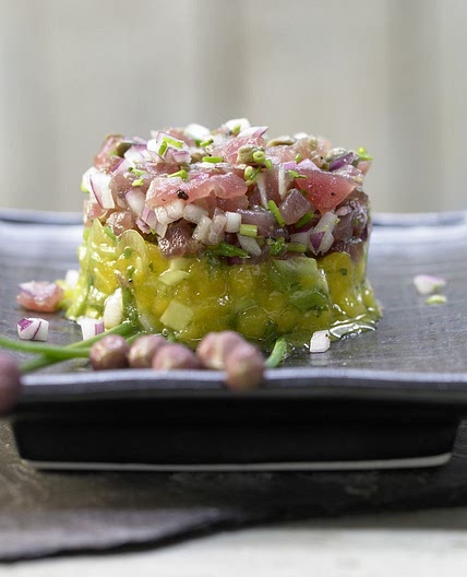 Thunfisch-Tatar
