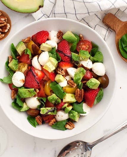 Strawberry Salad with Balsamic